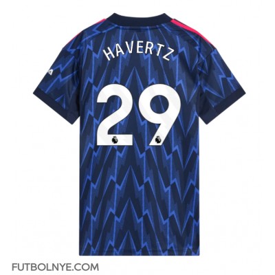 Camiseta Arsenal Kai Havertz #29 Visitante Equipación para mujer 2025-26 manga corta Camiseta Arsenal Kai Havertz #29 Visitante Equipación para mujer 2025-26 manga corta